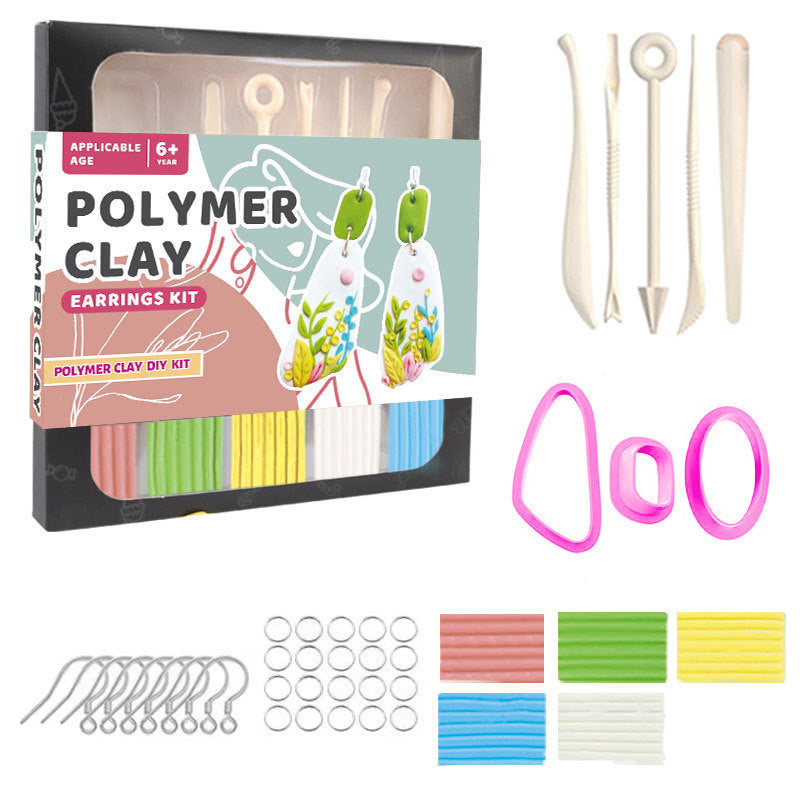 🎈Buy 2 Get 25% Off💖Polymer Clay Earrings Kit-3