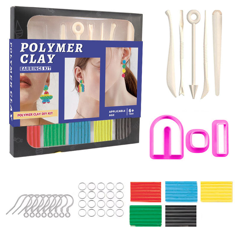 🎈Buy 2 Get 25% Off💖Polymer Clay Earrings Kit-7