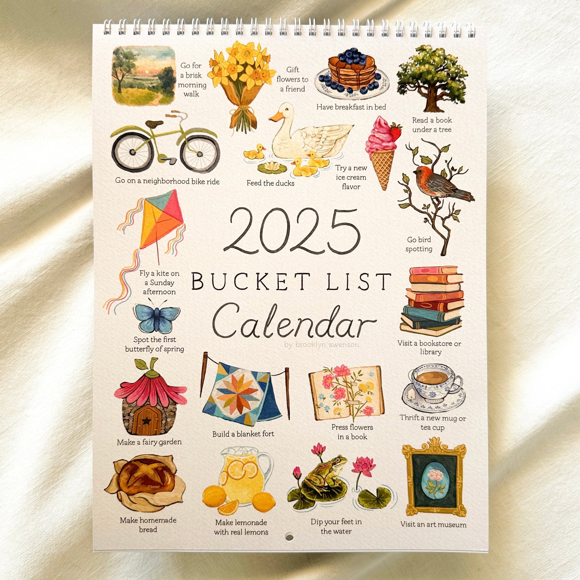 2025 Bucket List Calendar-1