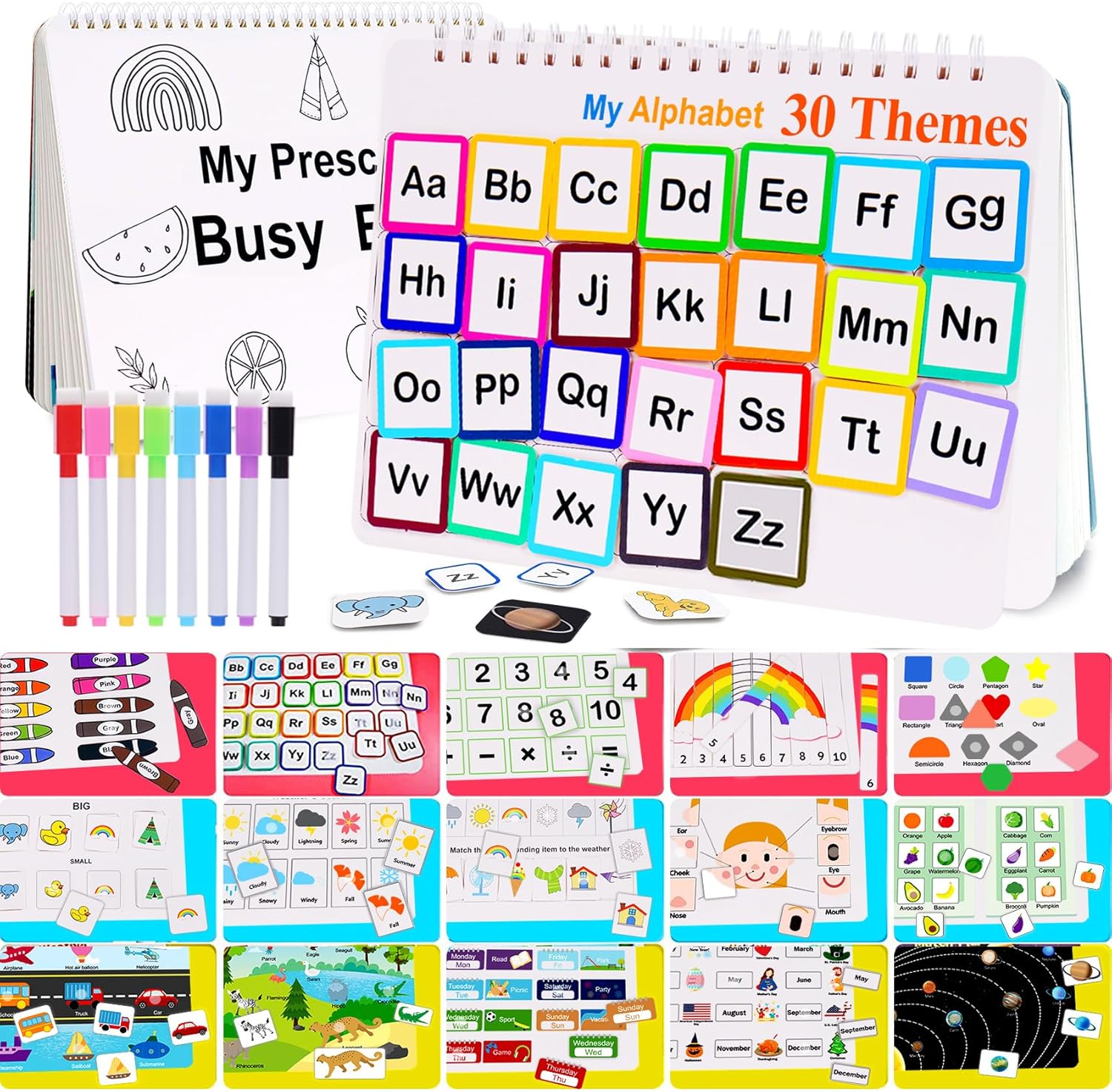 Last Week 49% Off🔥My Preschool Busy Book🎁BUY 3 Get Extra 20% Off-3