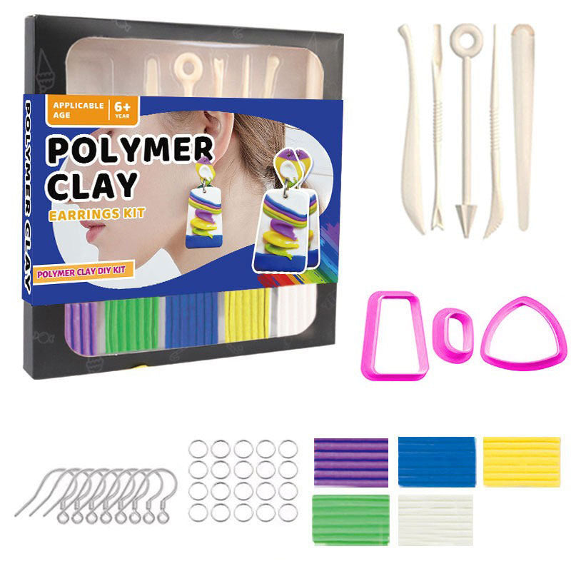 🎈Buy 2 Get 25% Off💖Polymer Clay Earrings Kit-13