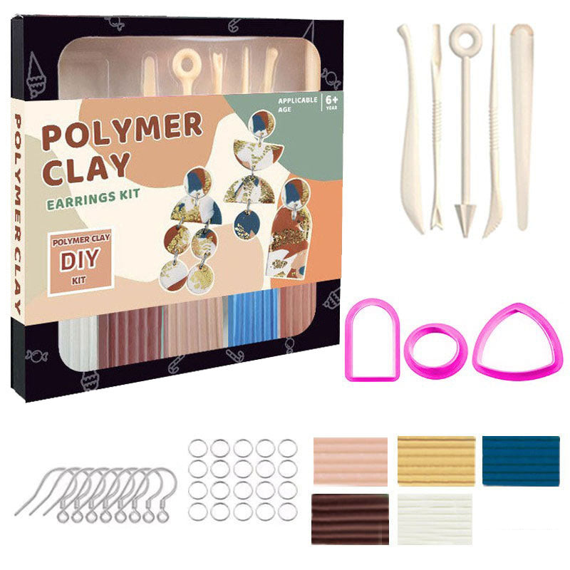 🎈Buy 2 Get 25% Off💖Polymer Clay Earrings Kit-10