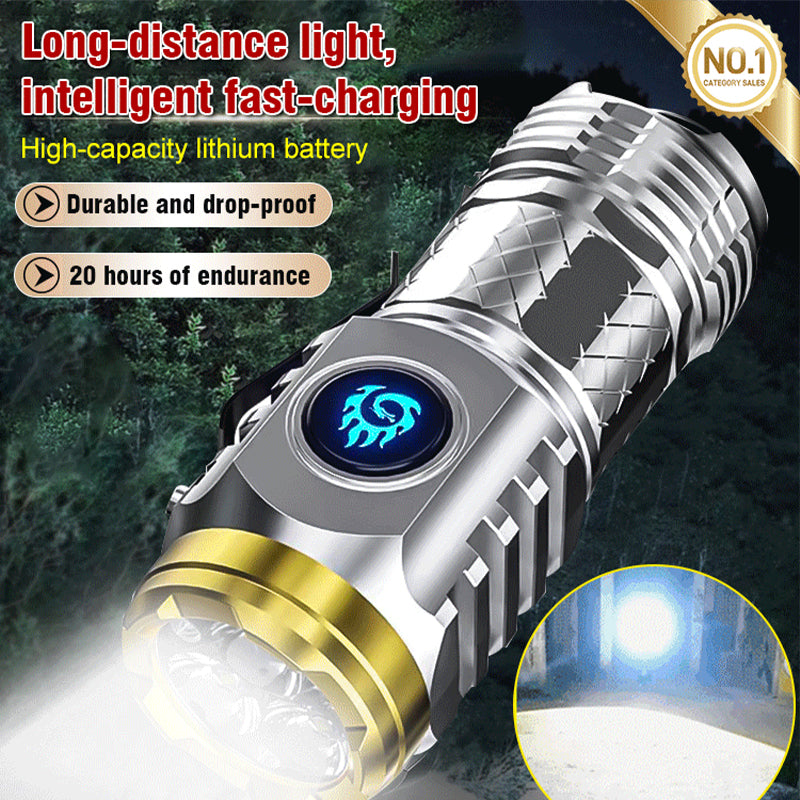 🎁Buy 2 Get 1 Free🔥Three-Eyed Monster Mini Flash Super Power Flashlight-4