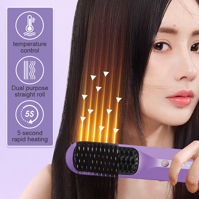 🔥LAST DAY PROMOTION SALE 49% OFF🔥Women's Hair Straightener Comb✨️💕-2