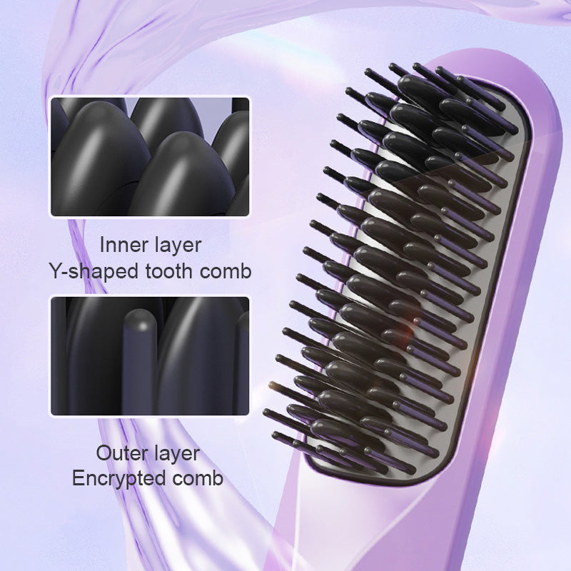 🔥LAST DAY PROMOTION SALE 49% OFF🔥Women's Hair Straightener Comb✨️💕-4